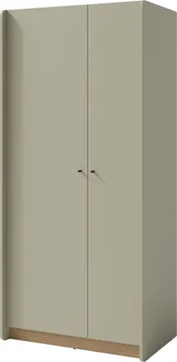 Produktbild von Furniture24 Kleiderschrank Alessio Ae3 Schrank 90 X 195 X 52 Cm Eukalyptus/Eiche Baltic Dune