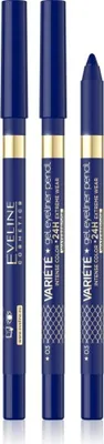 Immagine prodotto di Eveline Cosmetics Variete – matita occhi, a lunga tenuta, waterproof, Tonalità 03 - Blue
