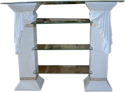 Produktbild von TV Rack Regal Regal Fernsehtisch Phono Schrank Sideboard Tresen