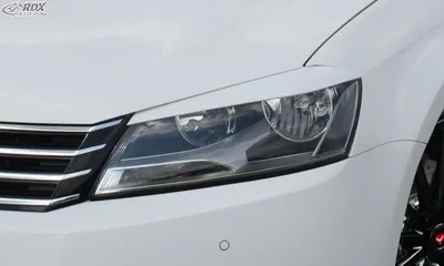 Produktbild von RDX Racedesign Scheinwerferblenden RDSB152 Vorne für VW Passat Variant (365) ABS (Acrylnitril-Butadien-Styrol-Copolymerisat) für VW Passat B7/3C