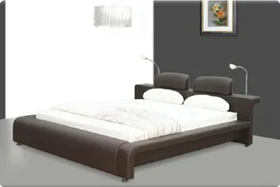 Produktbild von Wasserbett Bett Betten Komplett Lederbett Polsterbett mit Matratze  Neu LILLI