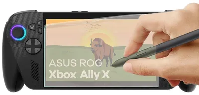 Produktbild von Matte Folie für ASUS ROG Xbox Ally X, Bizon Tab Film Sun, 1 Stück
