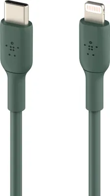 Zdjęcie produktu dla Belkin CAA003BT1MMG, 1 m, Lightning, USB C, Męska, Męska, Czarny