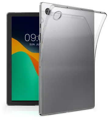 Produktbild von kwmobile Hülle kompatibel mit Samsung Galaxy Tab A8 10.5 (2021) Hülle - weiches TPU Silikon Case transparent - Tablet Cover Transparent