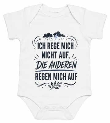 Zdjęcie produktu dla Nie przejmuję się, to inni mnie denerwują. (Sarkastyczne stwierdzenie). Body dla dziecka, biały, rozmiar 3/6