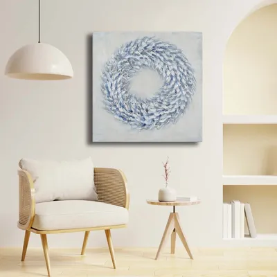 Produktbild von Wallity, 6969softc-020, Dekorative Leinwandmalerei, 100 % LEINWAND, Mehrfarbig, 69 x 69 cm