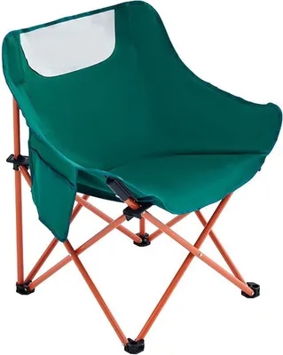Produktbild von Tragbarer Campingstuhl mit atmungsaktiver Polsterkonstruktion, Aluminiumrahmen-Campingstuhl mit Rucksack und Camping-Tragetasche