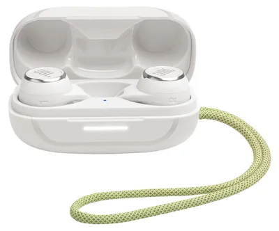 Zdjęcie produktu dla JBL Reflect Aero, True Wireless Stereo (TWS), Połączenia/Muzyka/Sport/Codzienność, 20 - 20000 Hz, 71 g, Zestaw słuchawkowy, Biały