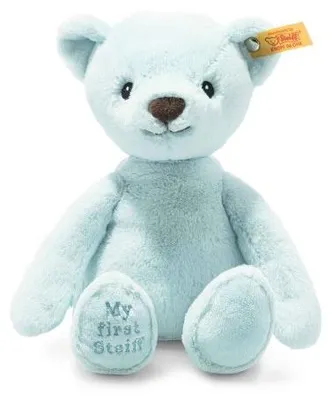 Produktbild von Steiff Kuscheltier Soft Cuddly Friends My First Steiff Teddybär Hellblau (26cm)