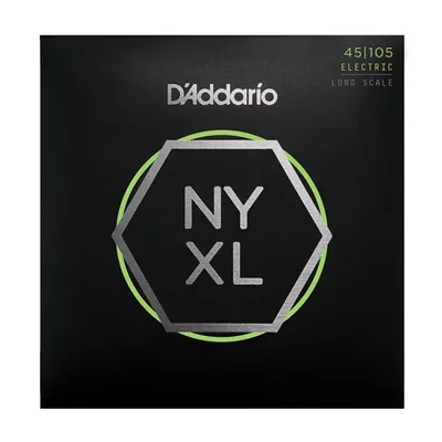 Obrázek produktu pro D'Addario NYXL45105, Kytara, Ocel, Elektrická/basová, 4 kusů