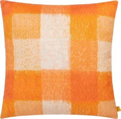 Obrázek produktu pro Evans Lichfield - Károvaný - povlak na venkovní polštář RV3152 (50 cm x 50 cm) (oranžová)