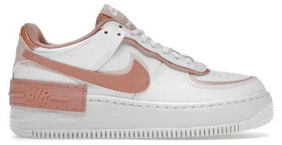 Produktbild von Nike Air Force 1 Low Shadow White Coral Pink (Women's) - EU 36.5