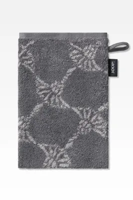 Produktbild von JOOP! Waschhandschuh Classic Farbe anthrazit Größe 16x22cm