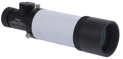 Produktbild von Vixen Sucherfernrohr 7x50 Teleskop Sucher große 50mm Öffnung rot beleuchtetes Fadenkreuz dimmbar abnehmbares Okular CMOS-Kamera kompatibel Guiding