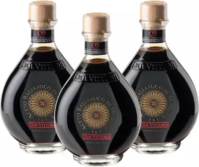 Produktbild von Trio Balsamico Essig aus Modena IGP Due Vittorie Oro 250 ml x 3