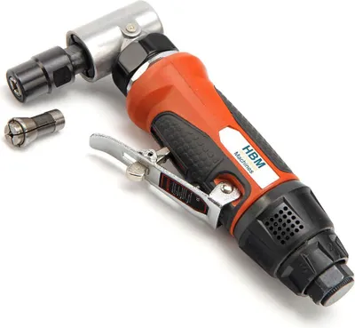 Immagine prodotto di Smerigliatrice angolare pneumatica, mini smerigliatrice pneumatico per macinazione levigatura - velocità regolabile 22000rpm smerigliatrice ad aria compressa, Hbm