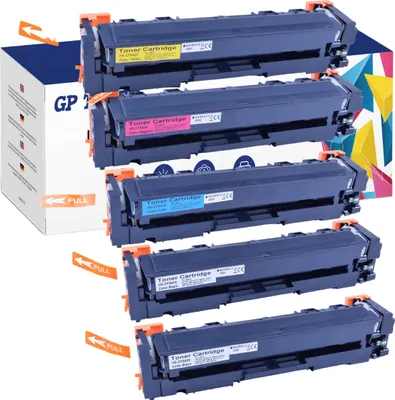 Produktbild von 5x Kompatibilný Toner pre HP 203A CF540A LaserJet Pro MFP M254 DW M280 NW M281 FDN M281 FDW