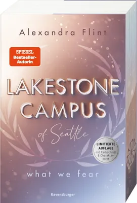 Produktbild von Ravensburger Buch Jugendliteratur Liebesroman Lakestone Campus of Seattle Band 1 What We Fear 58633