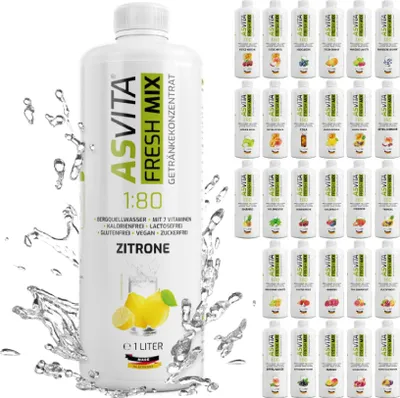 Produktbild von AsVita Fresh Mix 1:80 - 1 Liter Flasche