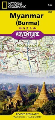 Immagine prodotto di Myanmar (Burma) Map