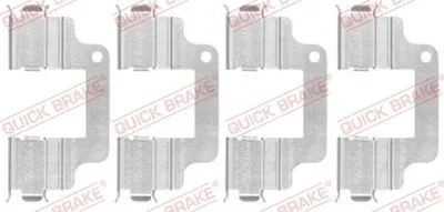 Produktbild von QUICK BRAKE 109-1740 Zubehörsatz Scheibenbremsbelag Hinten für LAND ROVER Freelander 2 SUV (L359)