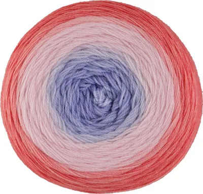 Produktbild von Lana Grossa - Merino Lace Aquarell 0011 lachs erika rosé hellgrau hellblau