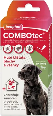 Produktbild von Beaphar Spot-on Combotec Pipette für Hunde L 20-40kg!