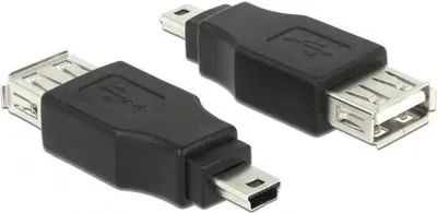 Zdjęcie produktu dla DeLOCK 65399, mini USB A, USB A, Czarny