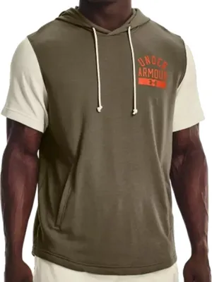 Obrázek produktu pro Pánská mikina Under Armour UA Rival Terry CB SS Hoodie-GRN - L