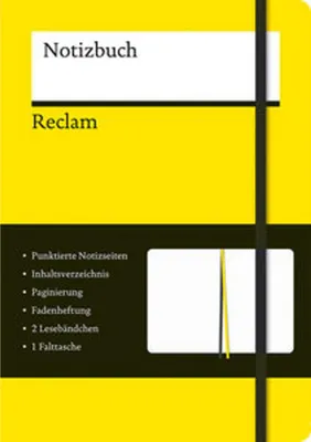 Produktbild von Reclams Notizbuch