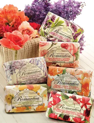 Obrázek produktu pro Nesti Dante Seife Romantica (Duft Kirschblüte, feste Seife, 250 g) 665104