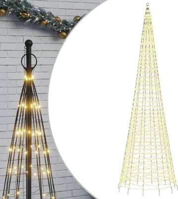 Obrázek produktu pro LED vánoční stromek 1534 teplých bílých LED 500 cm