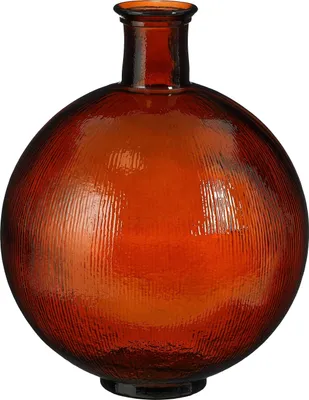 Obrázek produktu pro Skleněná láhev Mica Decorations Firenza - V42 x Ø34 cm - Recyklované sklo - tmavě hnědá