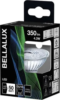 Image de 6 Bellalux Led Gu10 4.3w Froid 350lm - Bellalux