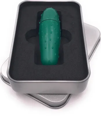 Produktbild von Onwomania Gurke USB Stick in Alu Geschenkbox 32 GB USB 2.0