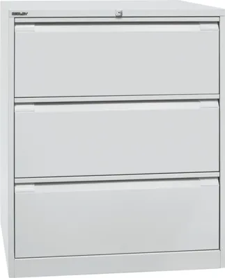 Produktbild von Bisley Hängeregistratur Schrank - 3 Schübe - Farbe: Lichtgrau