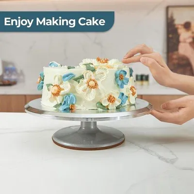 Immagine prodotto di Base girevole per torte, 30 cm, in alluminio, rotante
