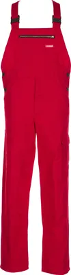 Produktbild von Größe 28 Herren Planam BW 290 Cargo-Latzhose mittelrot Modell 0173