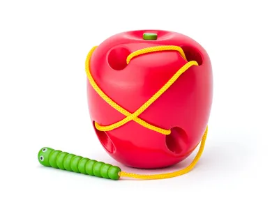 Productafbeelding van Provlékspel "Appel met een wormpje"