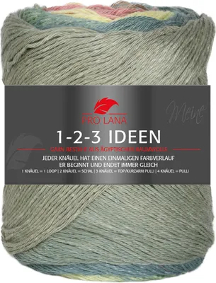 Produktbild von Pro Lana 1-2-3 Ideen 100g 015