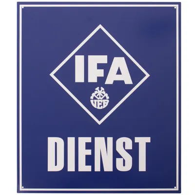 Produktbild von Blechschild "IFA DIENST"