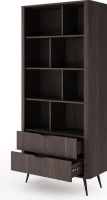 Produktbild von Furniture24 Bücherregal Veris - A Regal Mit Schubladen - Dunin Eiche