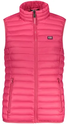 Produktbild von Ärmellose rosa Damenjacke mit Taschen – Leicht und stilvoll