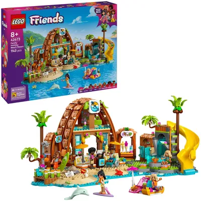 Image de Vacances en famille Lego Friends à la station balnéaire