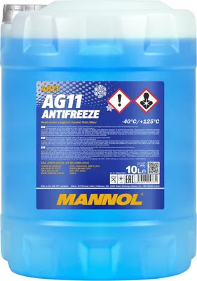 Produktbild von Mannol Antifreeze Kühlerfrostschutz AG11 (-40 °C) Longterm 10 Liter