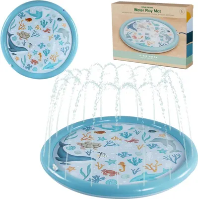 Produktbild von Little Dutch Ocean Dreams Sprinklermatte B 150cm, Rund, 2 Jahr(e), Polyvinylchlorid (PVC), Blau