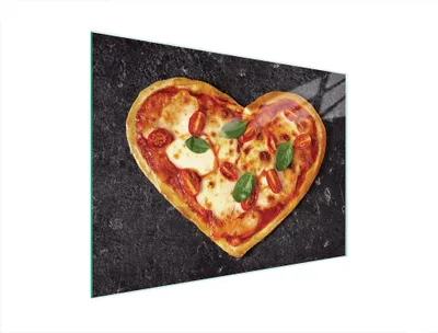 Immagine prodotto di Tagliere in vetro 40x30 cuore