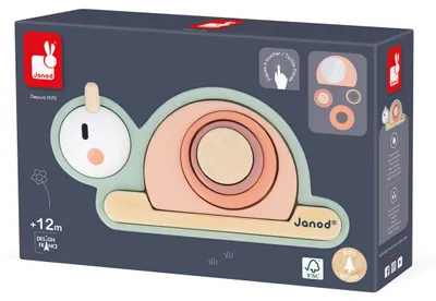 Produktbild von Janod Sensorische Stapelschnecke