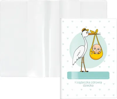 Zdjęcie produktu dla Biurfol Schutzhülle für Kinder-Untersuchungsheft A5, transparent, Dokumentenhülle für Gesundheitsbuch und Unterlagen