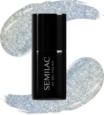 Produktbild von Semilac | Hybridlack - #486 The Brave One - Bunt - 7ml - Cat Eye - Uv-gel-nagellack